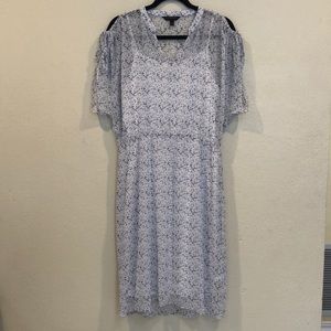 Banana Republic Midi Fit and Flare Dress